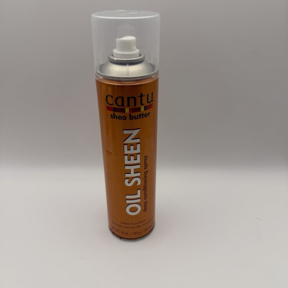 Cantu Oil Sheen Deep Conditioning Spray with Shea Butter 10 Oz